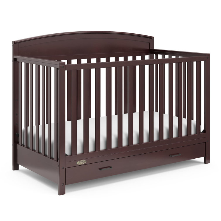 Benton 5 In 1 Convertible Crib With Drawer Reviews Birch Lane